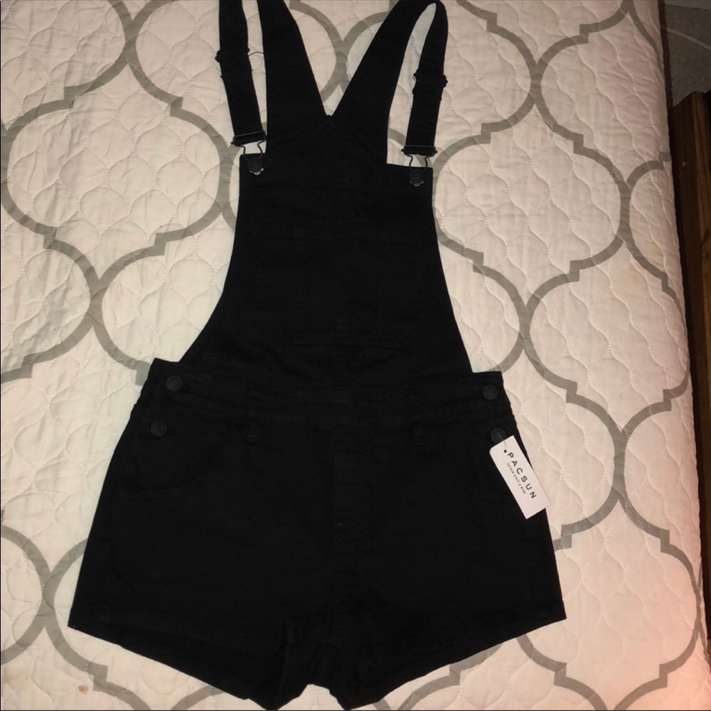 Black (short) Overalls